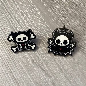 Skelanimal enamel pins